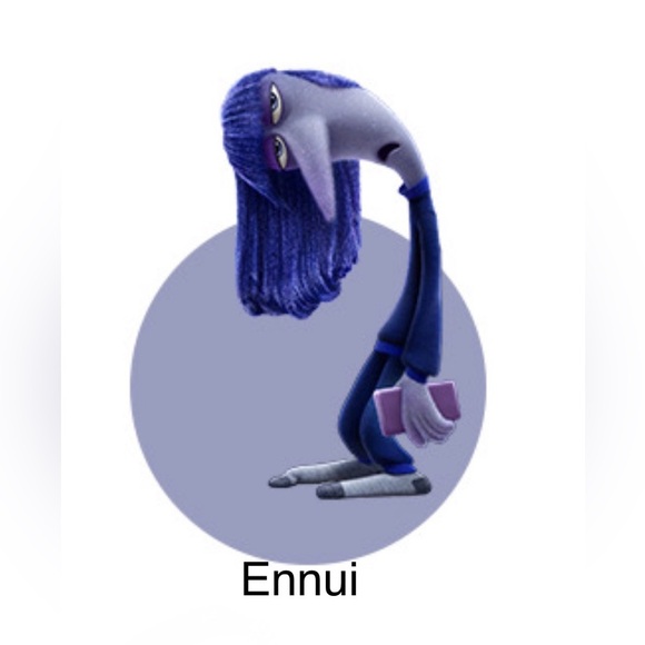 Inside Out 2 Ennui Jibbitz For Crocs Shoe Charm 5/$15 - Picture 3 of 6